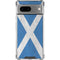 Scotland Flag Distressed Google Pixel 7a Clear Case